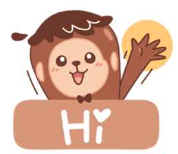 ChocoMonkey&StrawBeary2 (ENG) sticker #5937912