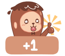ChocoMonkey&StrawBeary2 (ENG) sticker #5937914