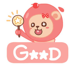 ChocoMonkey&StrawBeary2 (ENG) sticker #5937915