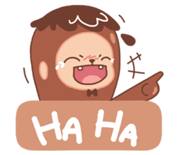 ChocoMonkey&StrawBeary2 (ENG) sticker #5937920