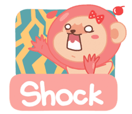 ChocoMonkey&StrawBeary2 (ENG) sticker #5937927
