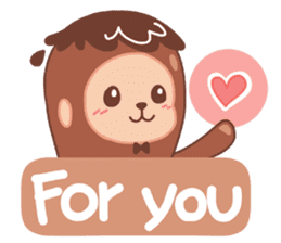 ChocoMonkey&StrawBeary2 (ENG) sticker #5937928