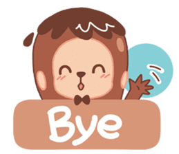 ChocoMonkey&StrawBeary2 (ENG) sticker #5937932