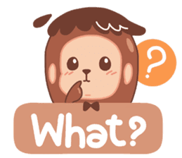 ChocoMonkey&StrawBeary2 (ENG) sticker #5937934