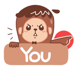 ChocoMonkey&StrawBeary2 (ENG) sticker #5937942