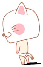 Cat Mask No Face sticker #5938093