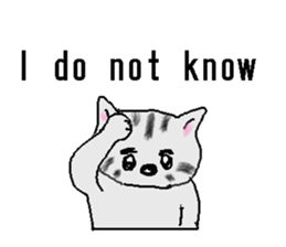 Nekomaru daily conversation sticker #5938217