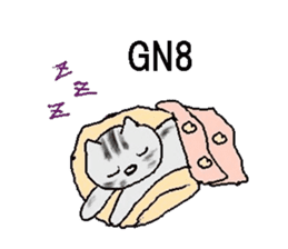 Nekomaru daily conversation sticker #5938228