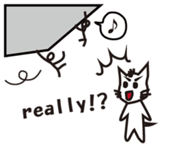 CLIMBING CAT sticker #5938560