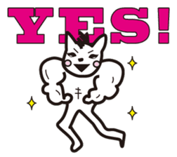 CLIMBING CAT sticker #5938563