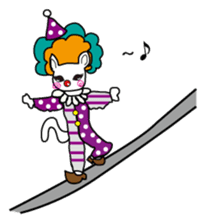 CLIMBING CAT sticker #5938567