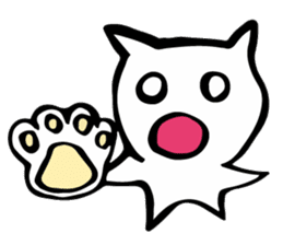 CLIMBING CAT sticker #5938569