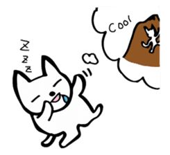 CLIMBING CAT sticker #5938570
