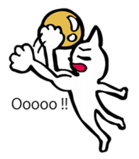 CLIMBING CAT sticker #5938571