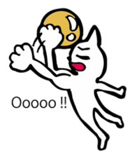 CLIMBING CAT sticker #5938571