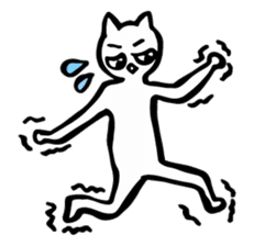 CLIMBING CAT sticker #5938576