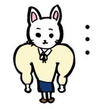 CLIMBING CAT sticker #5938580