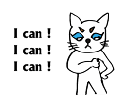 CLIMBING CAT sticker #5938590