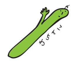 Happy tomato and cucumber life sticker #5938792