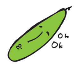 Happy tomato and cucumber life sticker #5938794