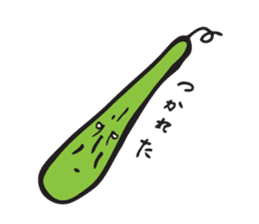 Happy tomato and cucumber life sticker #5938799