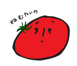 Happy tomato and cucumber life sticker #5938813