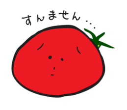 Happy tomato and cucumber life sticker #5938816