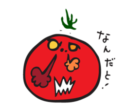 Happy tomato and cucumber life sticker #5938817