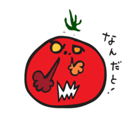 Happy tomato and cucumber life sticker #5938817
