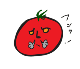 Happy tomato and cucumber life sticker #5938818