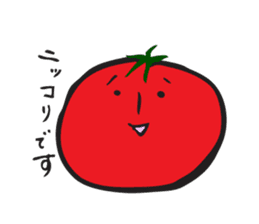 Happy tomato and cucumber life sticker #5938822