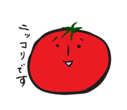 Happy tomato and cucumber life sticker #5938822