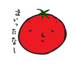 Happy tomato and cucumber life sticker #5938824