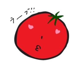 Happy tomato and cucumber life sticker #5938825