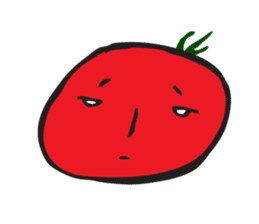 Happy tomato and cucumber life sticker #5938827