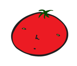 Happy tomato and cucumber life sticker #5938828