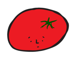 Happy tomato and cucumber life sticker #5938829