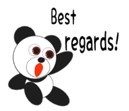 GOOD PANDA 'YOSHI-PAN!'  [English] sticker #5938954