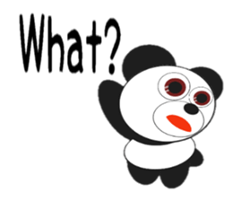 GOOD PANDA 'YOSHI-PAN!'  [English] sticker #5938958