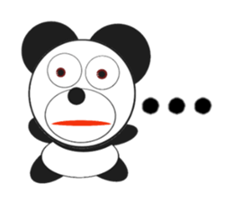 GOOD PANDA 'YOSHI-PAN!'  [English] sticker #5938964