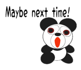 GOOD PANDA 'YOSHI-PAN!'  [English] sticker #5938973