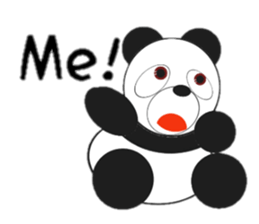 GOOD PANDA 'YOSHI-PAN!'  [English] sticker #5938976