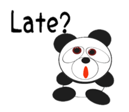 GOOD PANDA 'YOSHI-PAN!'  [English] sticker #5938982