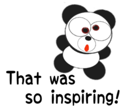 GOOD PANDA 'YOSHI-PAN!'  [English] sticker #5938983