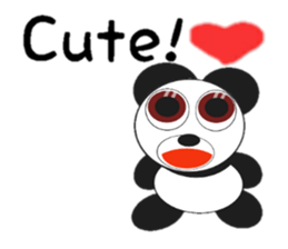 GOOD PANDA 'YOSHI-PAN!'  [English] sticker #5938984