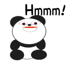 GOOD PANDA 'YOSHI-PAN!'  [English] sticker #5938986