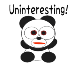 GOOD PANDA 'YOSHI-PAN!'  [English] sticker #5938990