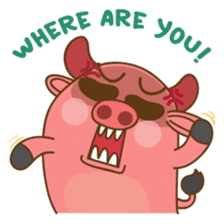 Pig Buffalo, Pigu sticker #5939636