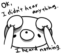 Big bro bear(English ver.) sticker #5939678