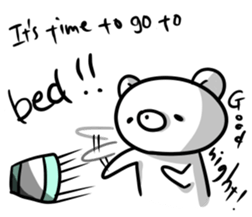 Big bro bear(English ver.) sticker #5939682